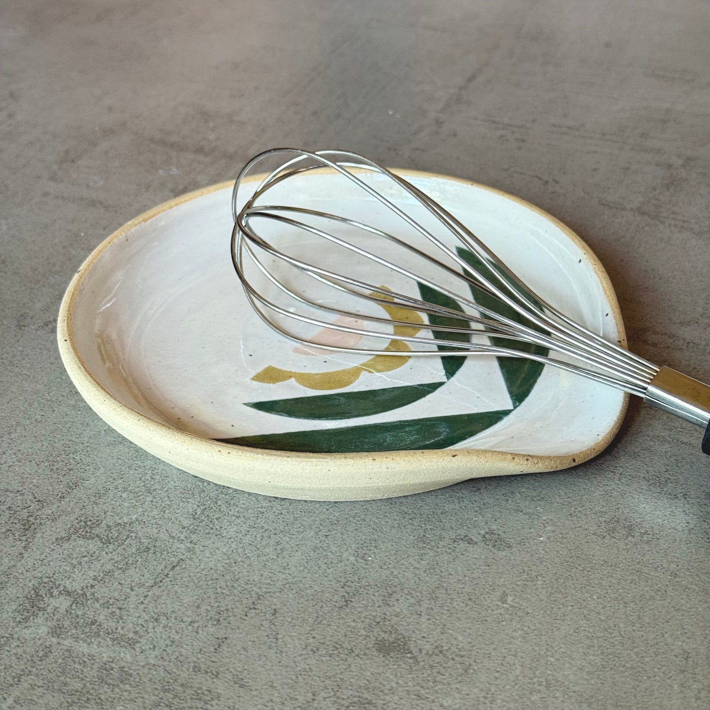 Spoon rest, floral
