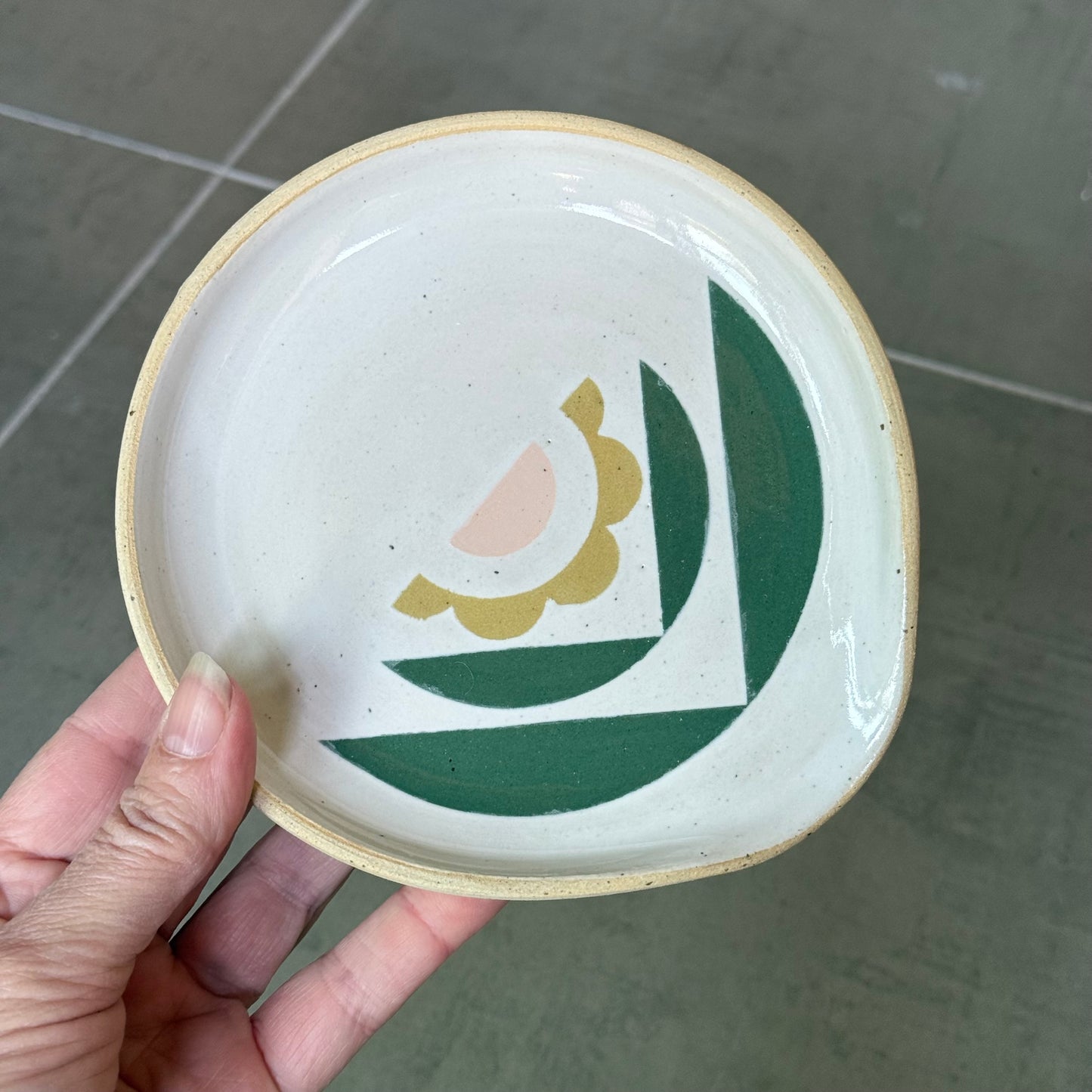 Spoon rest, floral