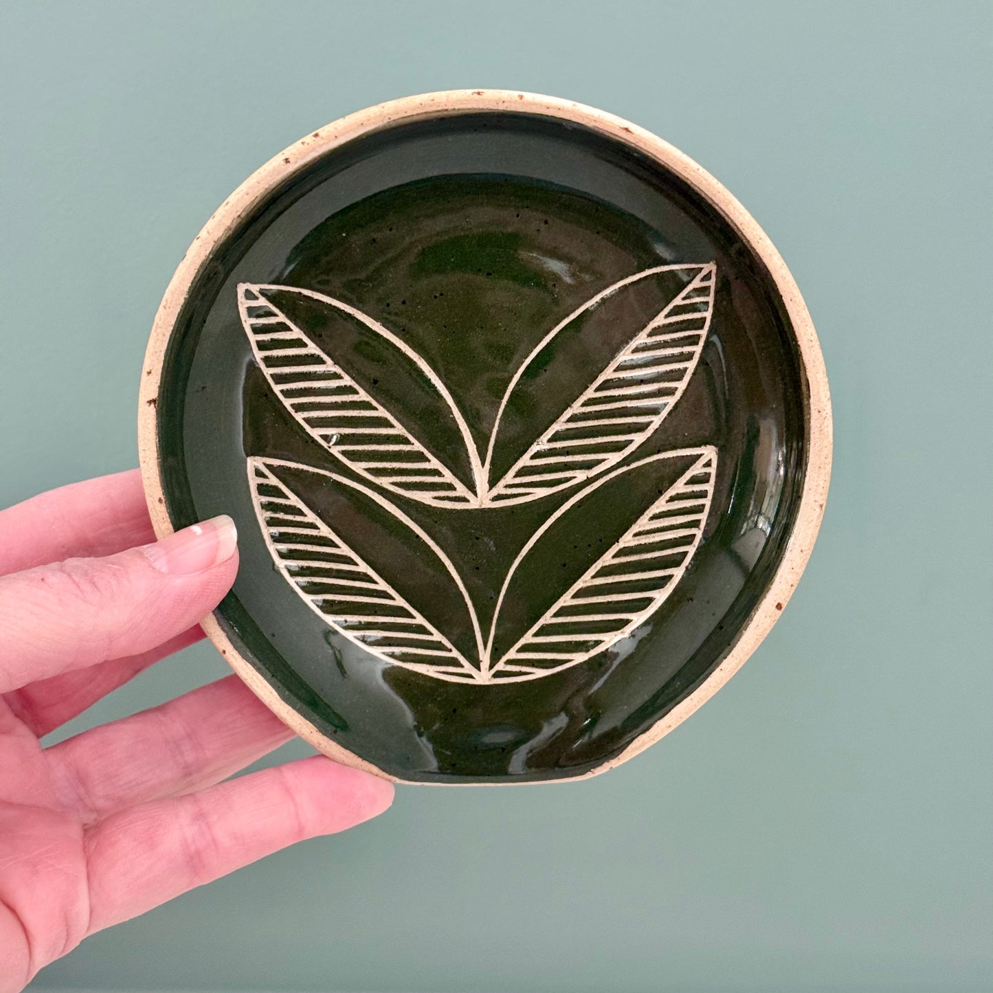 Spoon rest, leaves green