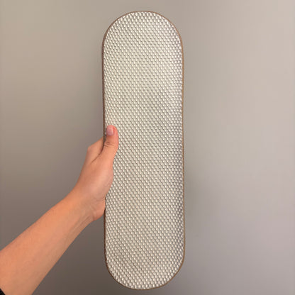 Platter, grey straight