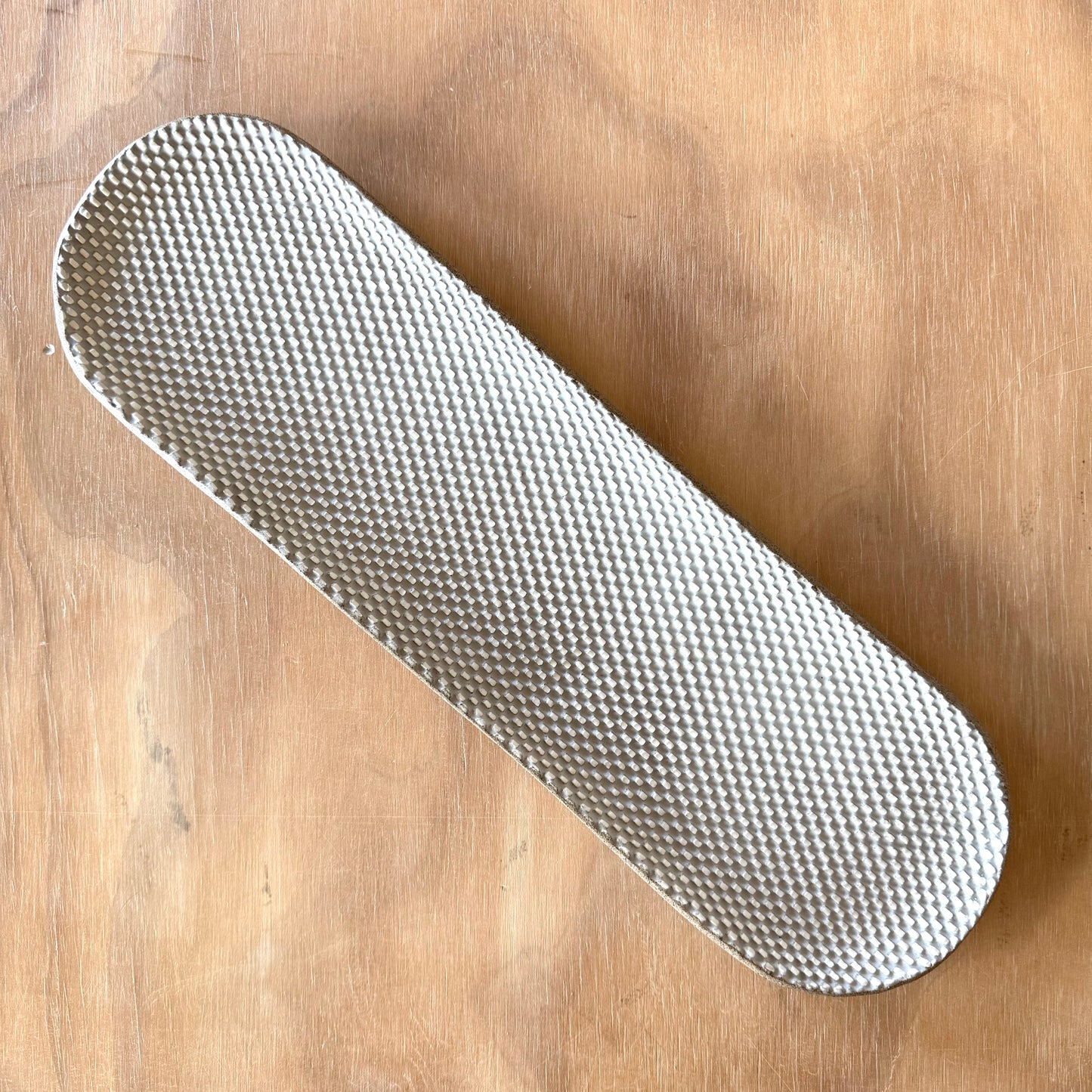 Platter, grey straight