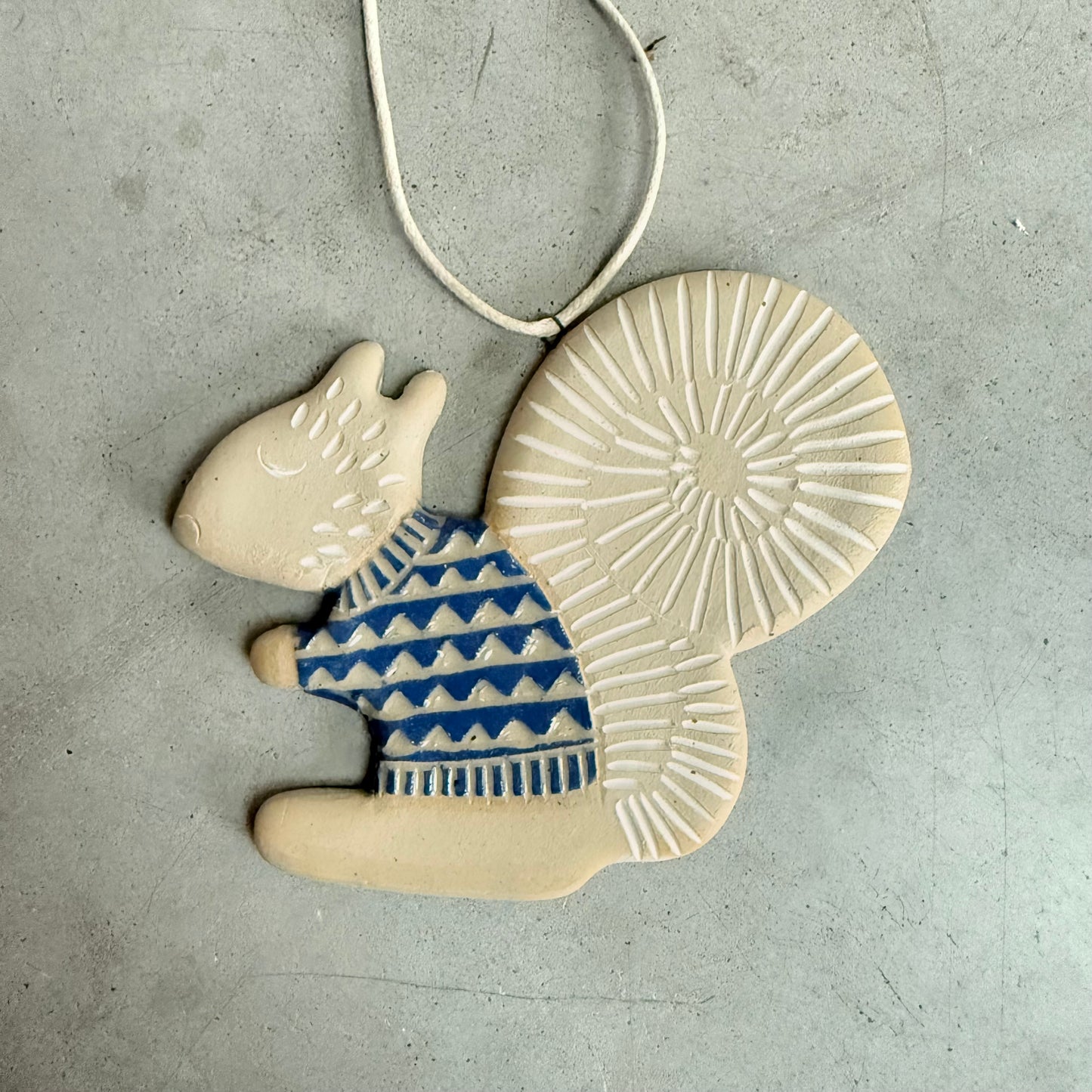 Squirrel ornament