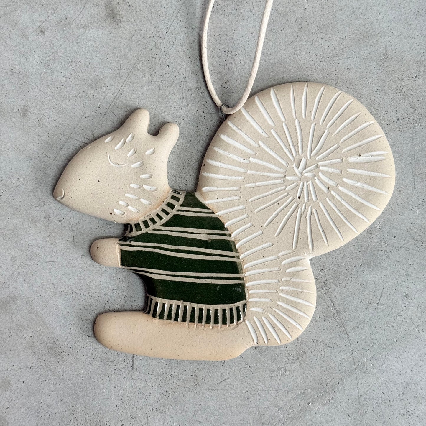 Squirrel ornament