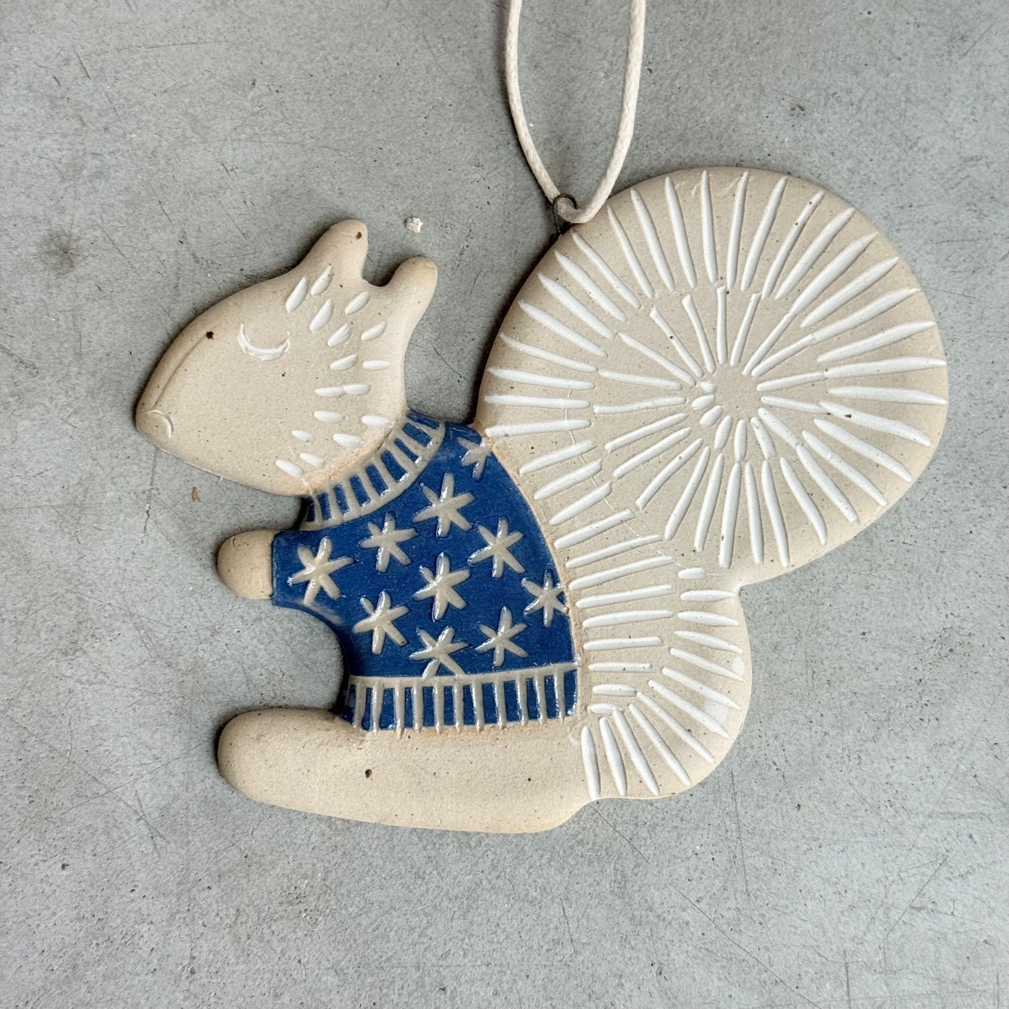 Squirrel ornament