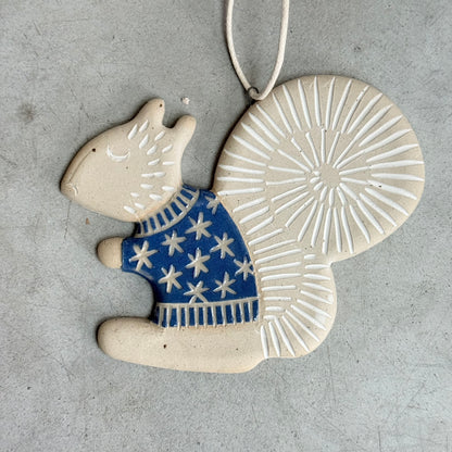 Squirrel ornament