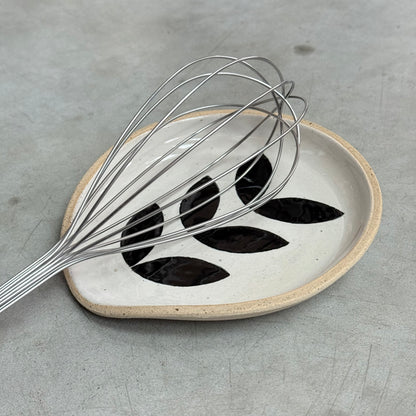 Spoon rest, leaves