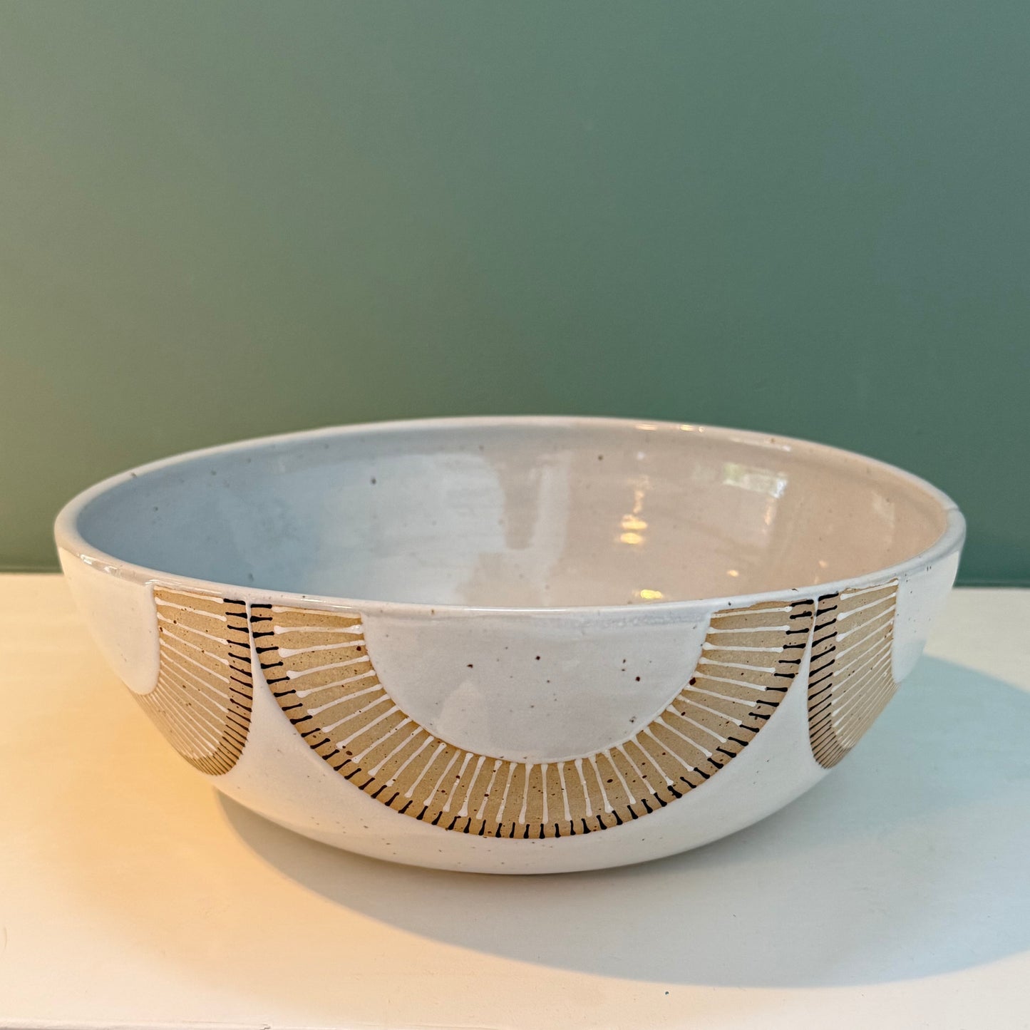 Bowl, double radial