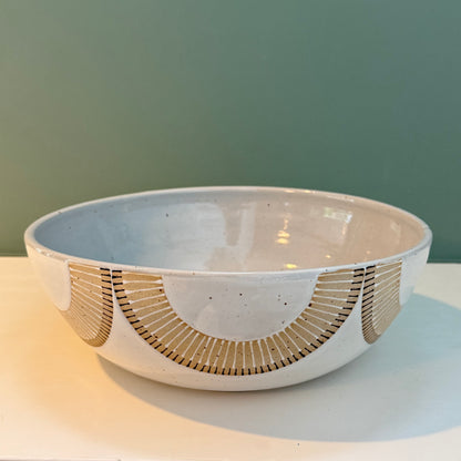 Bowl, double radial