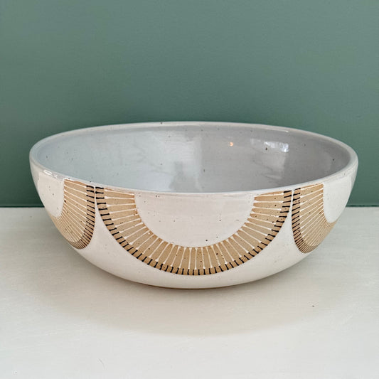 Bowl, double radial