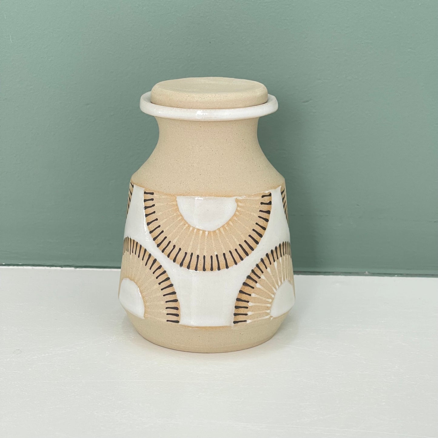 Jar/ Diffuser Holder, double rays