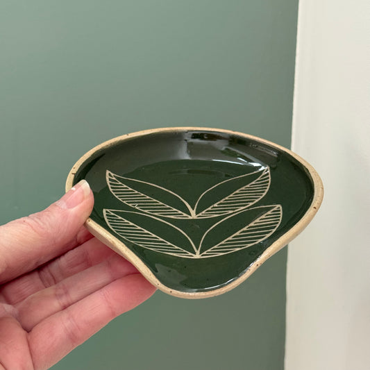 Spoon rest, leaves green
