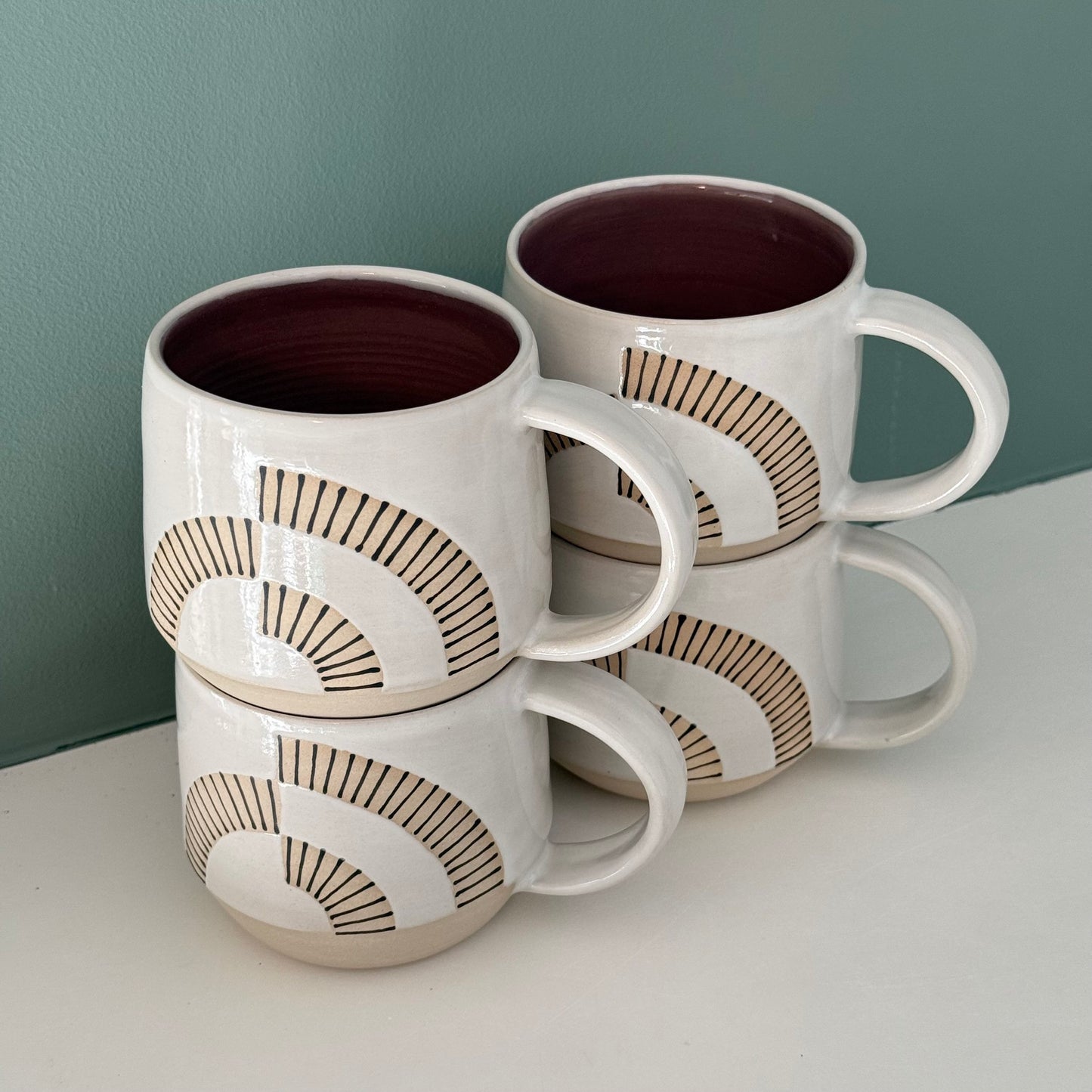 Mug, alternating arch II