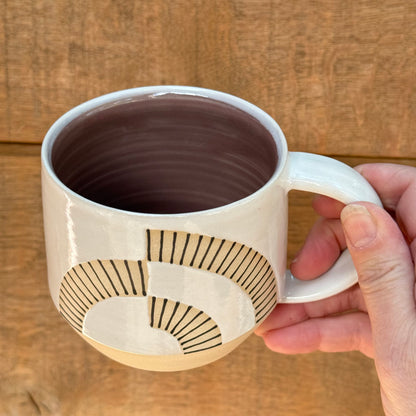 Mug, alternating arch II