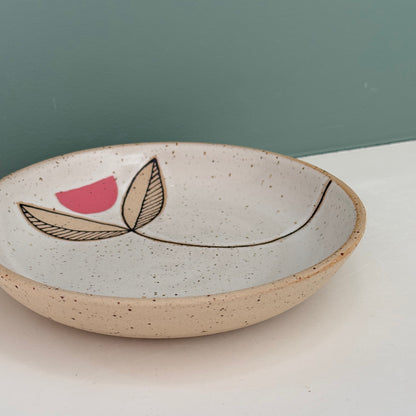 Small Bowl, pink flower