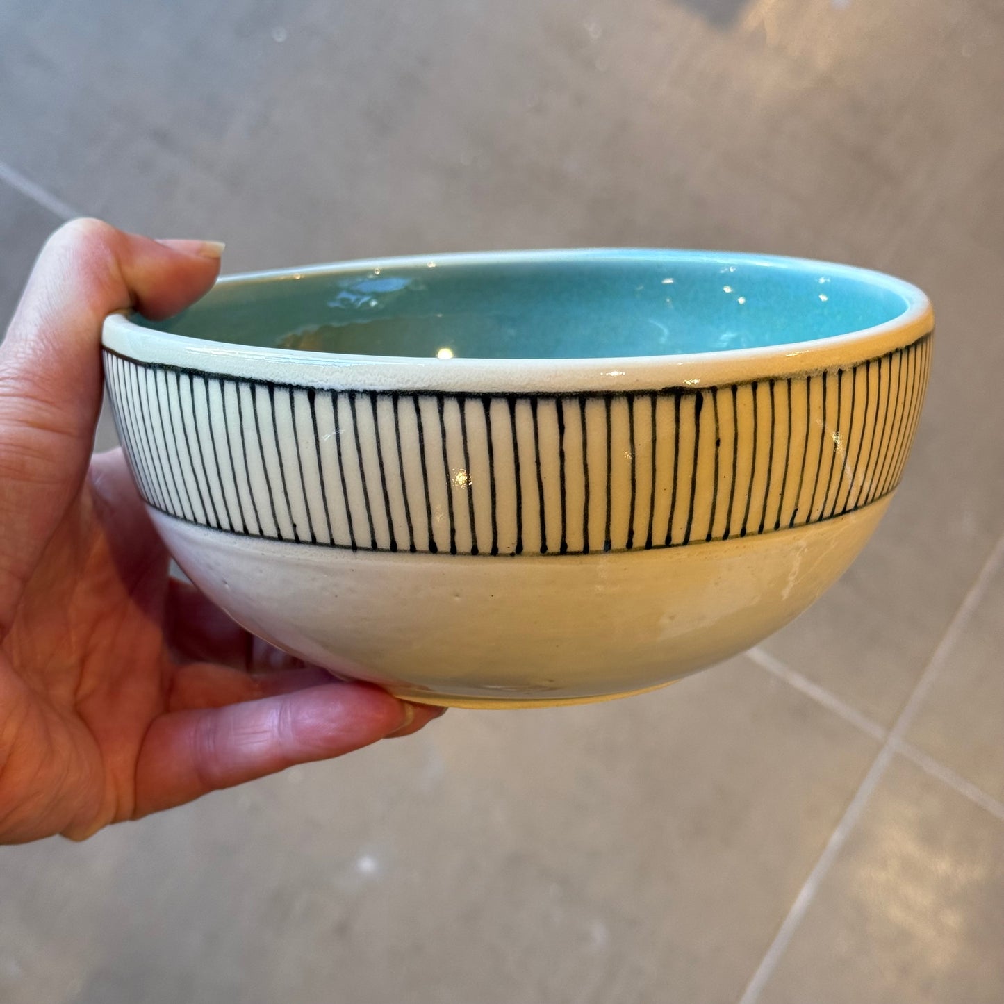 Cereal Bowl, lines