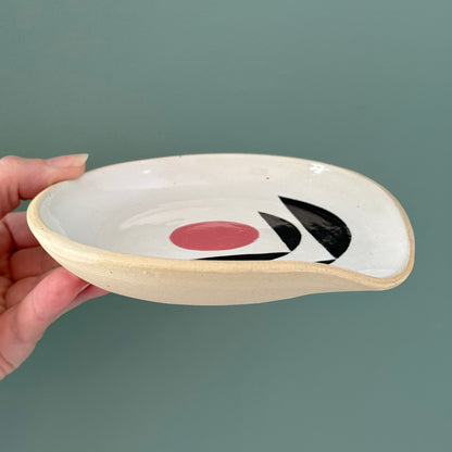 PREORDER Spoon rest, pink flower