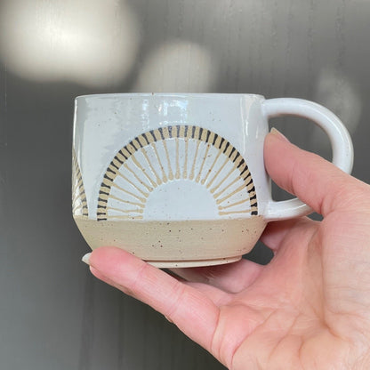 Small Mug, double rays